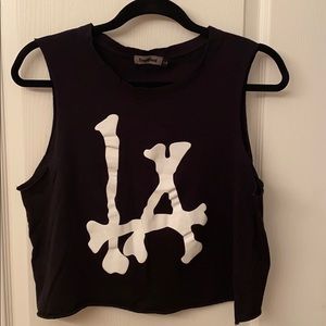 Trendyland black crop top